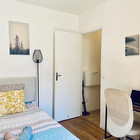 Au Calme Proche Gare - 25' Paris Centre Appartement